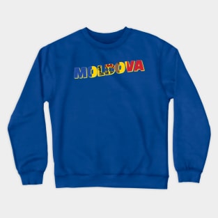 Moldova Vintage style retro souvenir Crewneck Sweatshirt